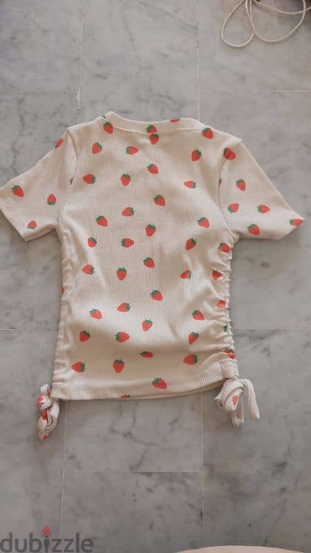 cute strawberry top 1