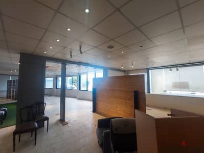 215 SQM Prime Location Showroom/Office in Mazraat Yachouh, Metn