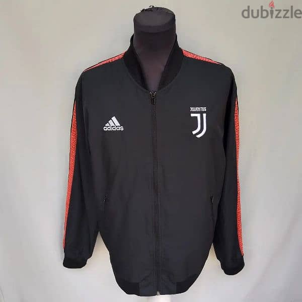 Original "Juventus" 2019/2020 Adidas Black Anthem Jacket Size Men Larg 0