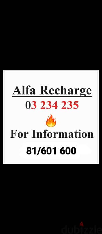 alfa touch number