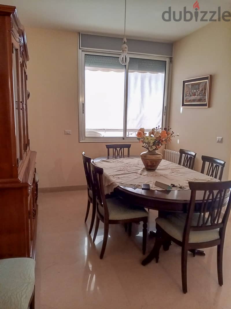 190 SQM  Furnished Apartment in Mazraat Yachouh, Metn with Sea View 2