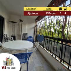 Ajaltoun 237sqm | Terrace | Well Maintained | High End | Flat | DA | 0