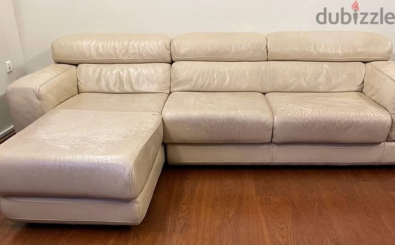 LOGANO italian Premium Leather Sofa 0