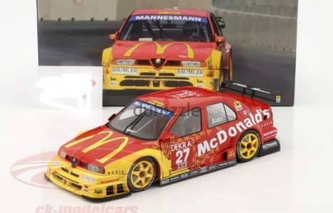 Alfa Romeo 155 V6  McDonald's (DTM Helsinki'95) diecast car model 1;18