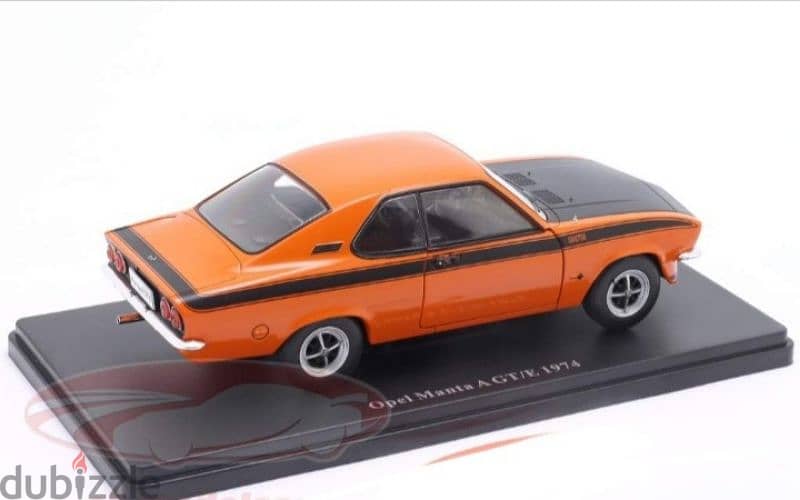 Opel Manta A GT/E 1974 diecast car model 1:24 4