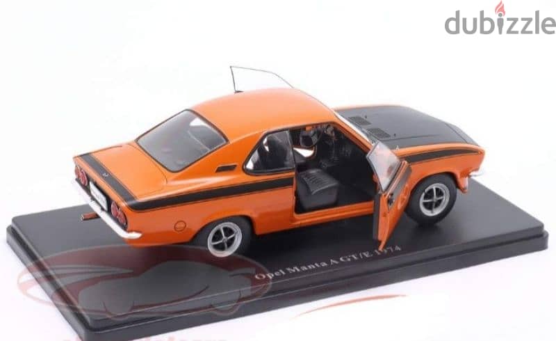 Opel Manta A GT/E 1974 diecast car model 1:24 6