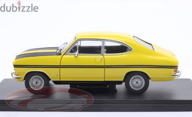 Opel Kadett B Rally 1970 diecast car model 1:24 2