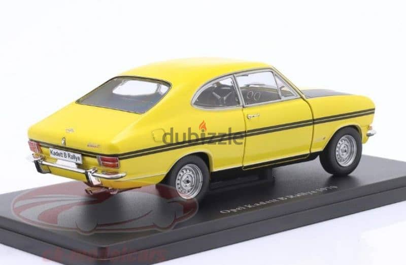 Opel Kadett B Rally 1970 diecast car model 1:24 3