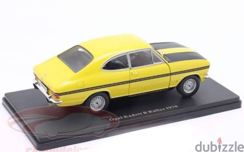 Opel Kadett B Rally 1970 diecast car model 1:24 4