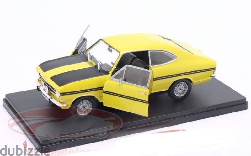 Opel Kadett B Rally 1970 diecast car model 1:24 5