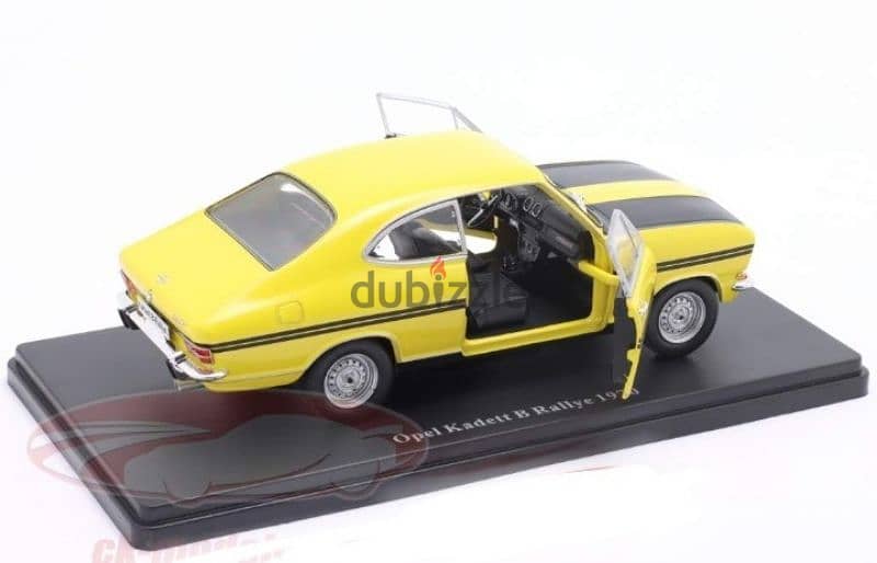 Opel Kadett B Rally 1970 diecast car model 1:24 6