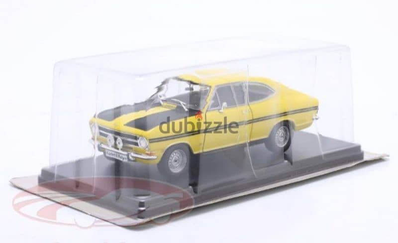 Opel Kadett B Rally 1970 diecast car model 1:24 8