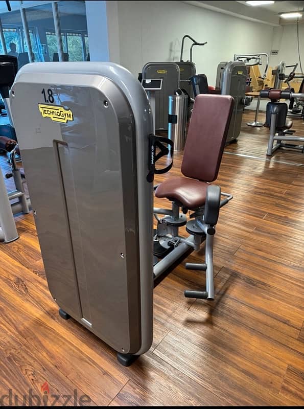 technogym abductor hight quality like new mwjode b aley 1