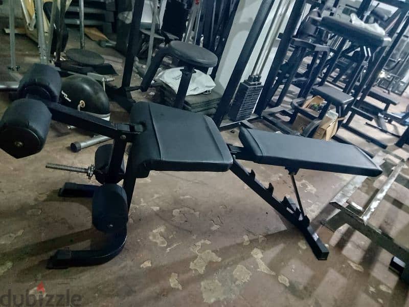 leg ext & curl bench 03027072 GEO SPORT بيع وشراء وصيانة معدات رياضية 0