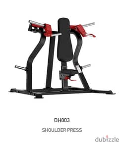 shoulder hammer press 03027072 GEO GYM EQUIPMENT معدات نوادي رياضيه 0