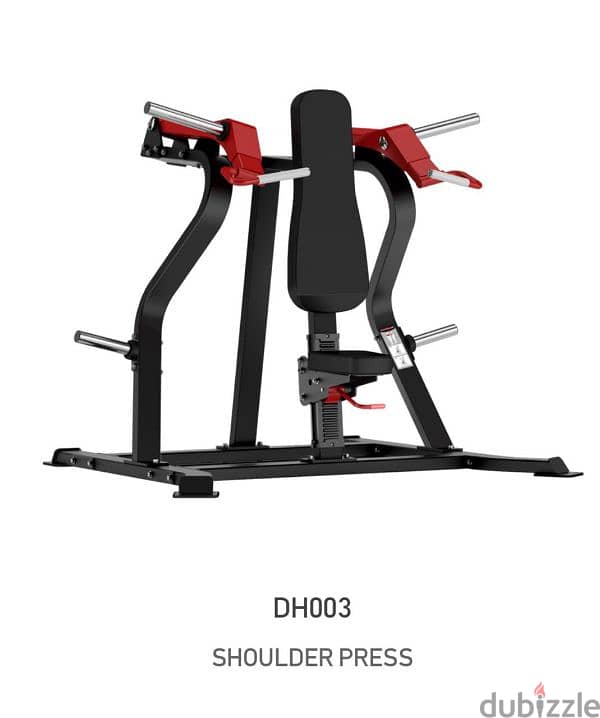 shoulder hammer press 03027072 GEO GYM EQUIPMENT معدات نوادي رياضيه 0