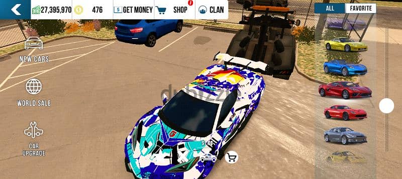 car parking 1 acc with 9 glitch cars 3