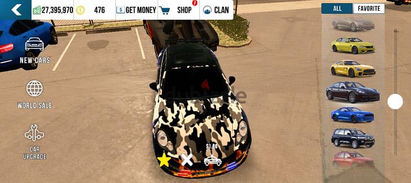 car parking 1 acc with 9 glitch cars 10