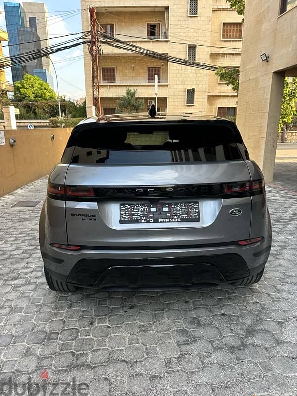 Range Rover Evoque P 250 2020 gray on black (clean carfax) 5