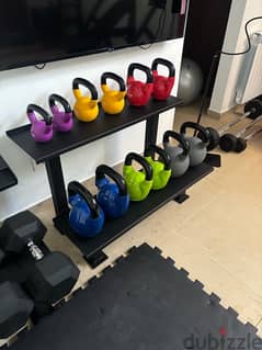 kettle bell stand 0