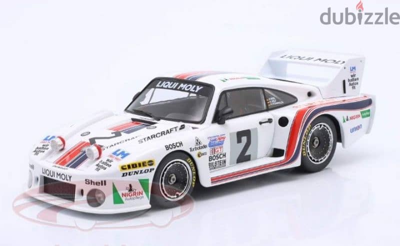 Porsche 935 J (24h Daytona 1980) diecast car model 1;18. 1