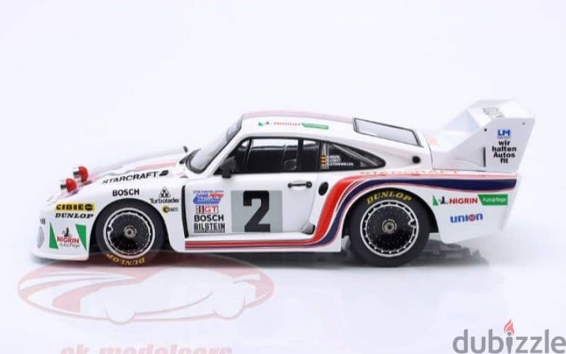 Porsche 935 J (24h Daytona 1980) diecast car model 1;18. 2