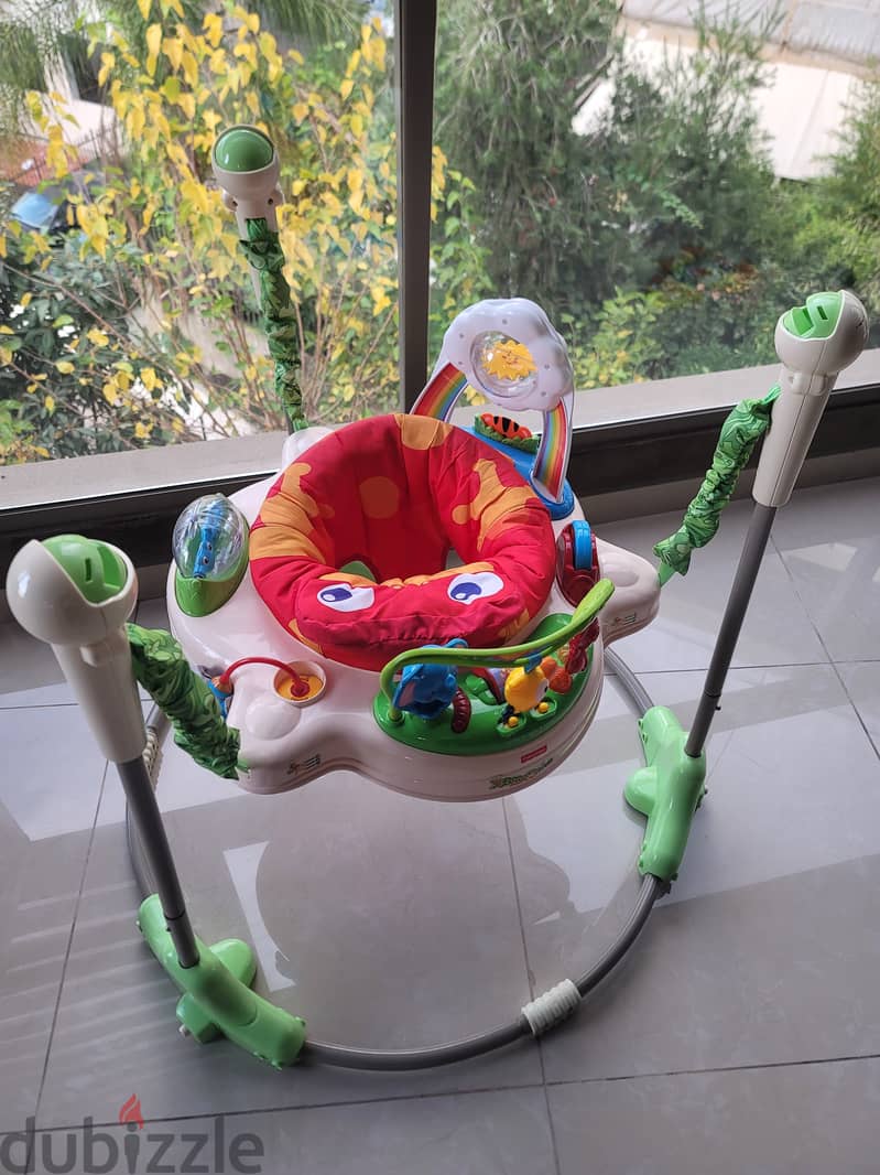 Fisher-Price Baby Bouncer Rainforest Jumper 0