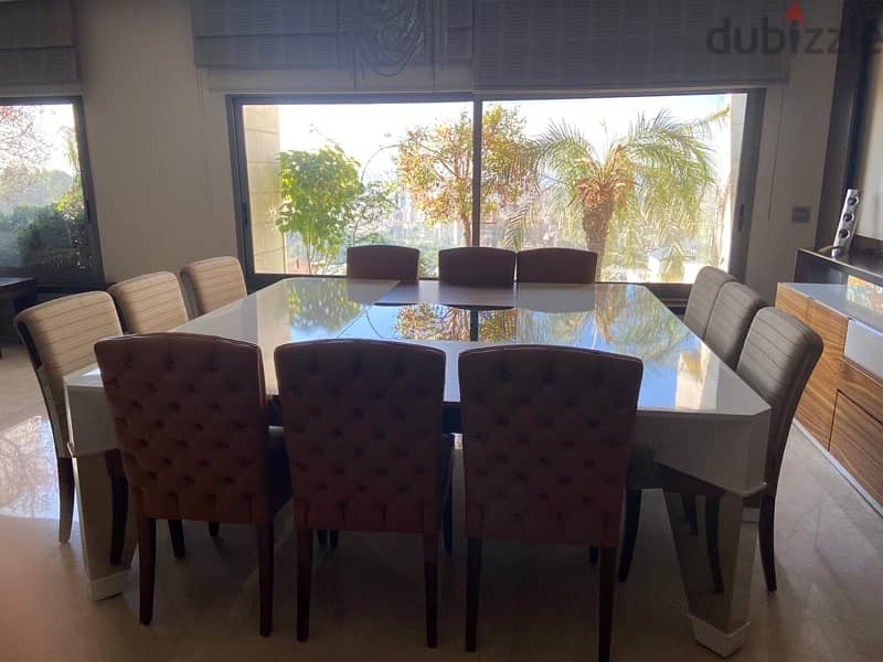 dining table with chairs 1