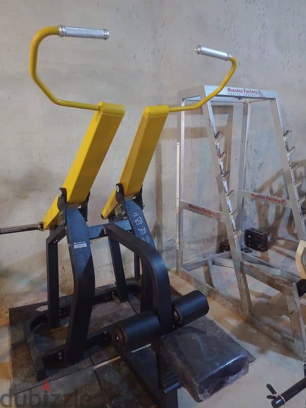 Hack squat & Calves plate loaded 03027072 GEO SPORT EQUIPMENT 1