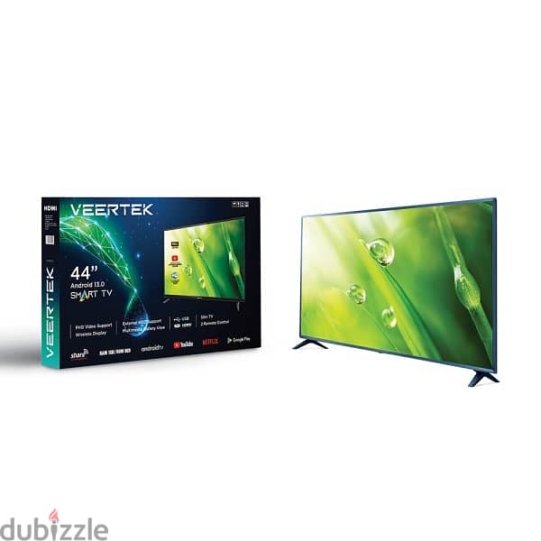 Veertek LED Smart Tv 44” 0