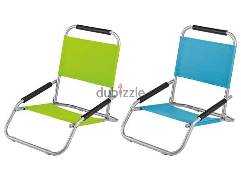 CRIVIT Folding metal beach chair ,made in Germany, High Quality 5