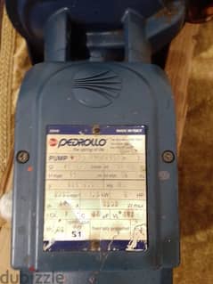 tronba pedrollo 2 hp like new 0