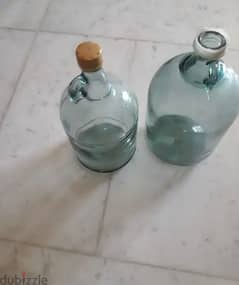 Gallon zayt  / شروة غالون زجاج لا زيت الزيتون العدد ٢ 0