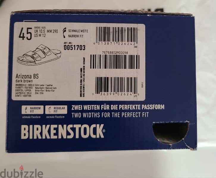 Authentic Birkenstock arizona + gift (45) 4