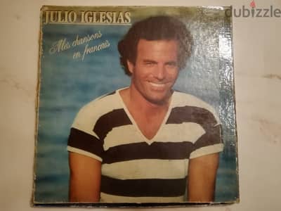 Julio Iglesias "mes chansons en Francais" 3+1 vinyl box set