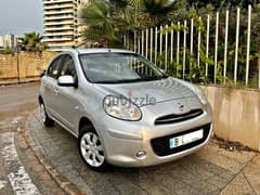 Nissan Micra 2016 meshye 68,000km 1owner 2keys مصدر لشركه rymco jdede 0