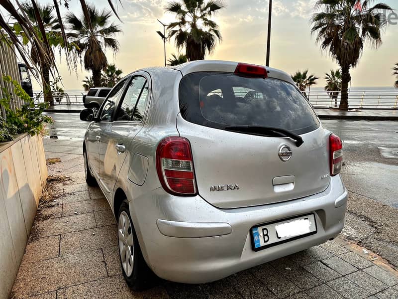 Nissan Micra 2016 meshye 68,000km 1owner 2keys مصدر لشركه rymco jdede 3