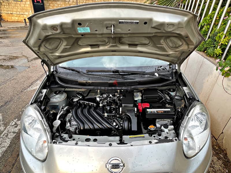 Nissan Micra 2016 meshye 68,000km 1owner 2keys مصدر لشركه rymco jdede 4