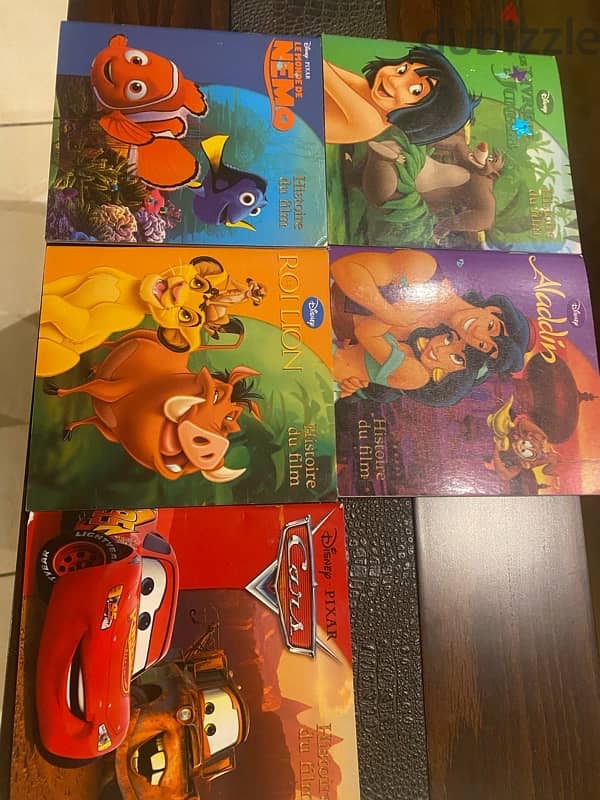 5 Disney children books 0