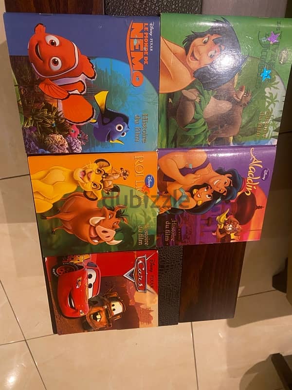 5 Disney children books 1