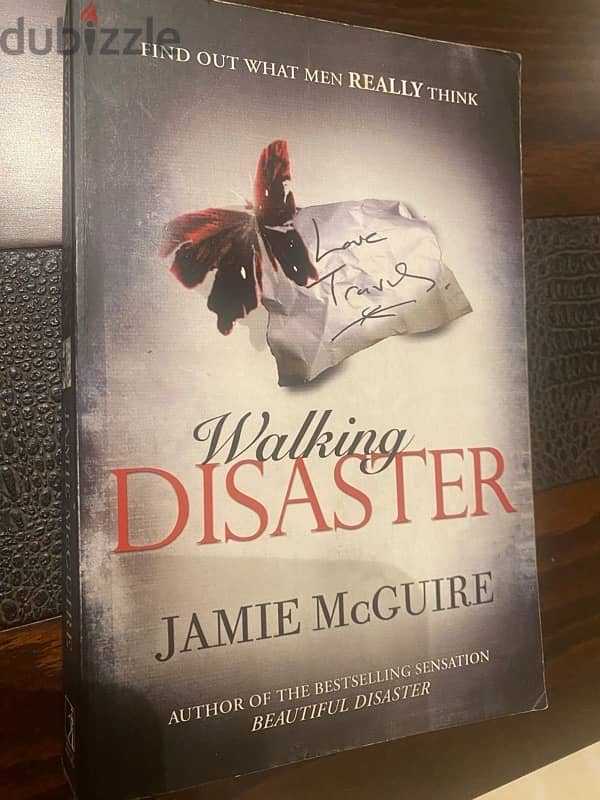 2 books: beautiful disaster and walking disaster 1