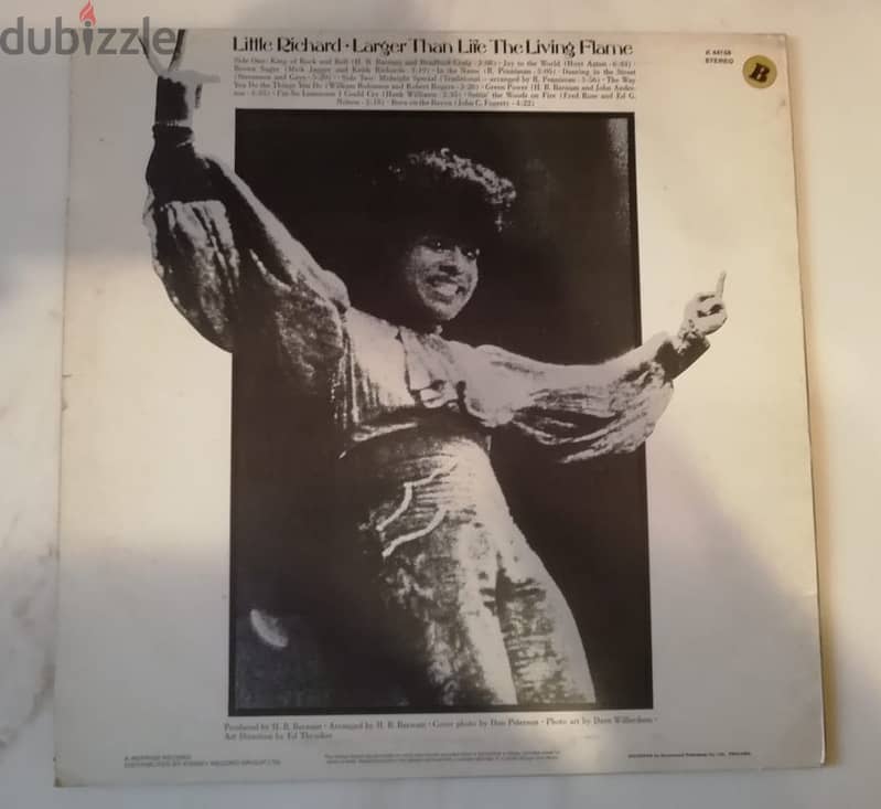 Little Richard – King Of Rock And Roll vinyl 12$ cover vg vinyl vg 1