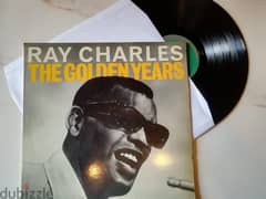 Ray Charles "the golden years" vinyl 9$ cover vg media vg 0