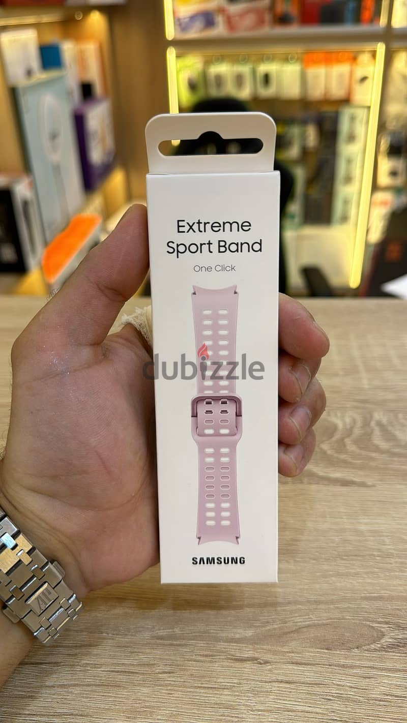 Samsung Extreme sport band lavender/white best & original offer 0