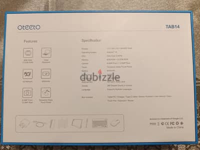 tablet oteeto tab 14