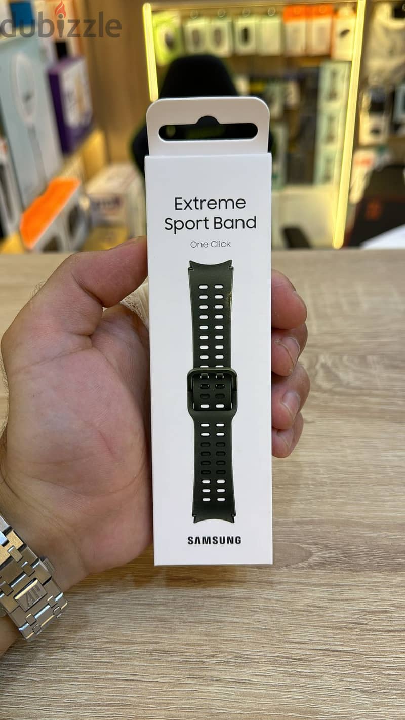 Samsung Extreme sport band green/black 0