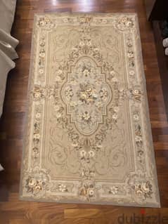 Needle point  french aubusson design carpet 0