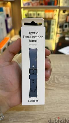 Samsung hybrid Eco-leather band indigo exclusive & original offer 0