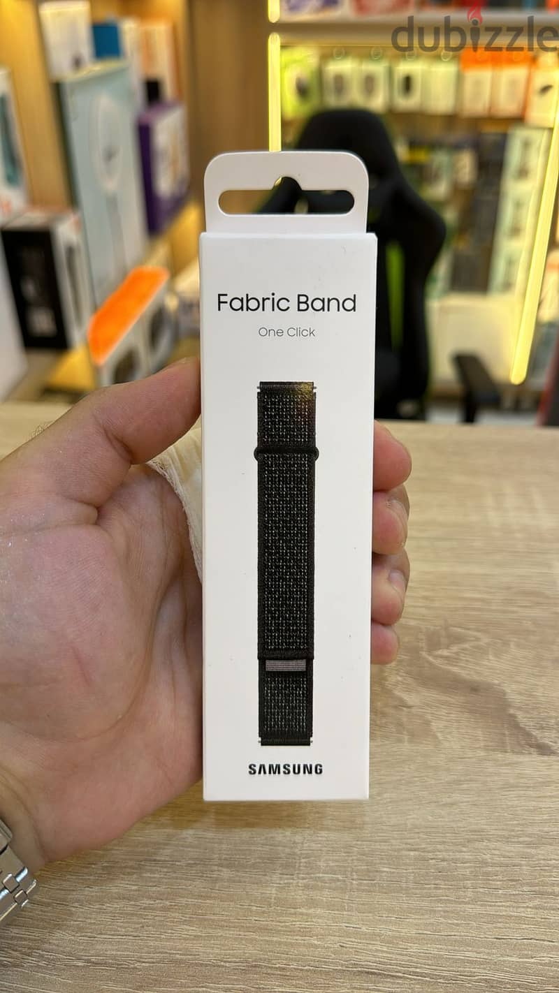 Samsung Fabric Band One Click black last & original offer 0