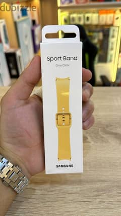 Samsung sport band silicone one click Apricot 0